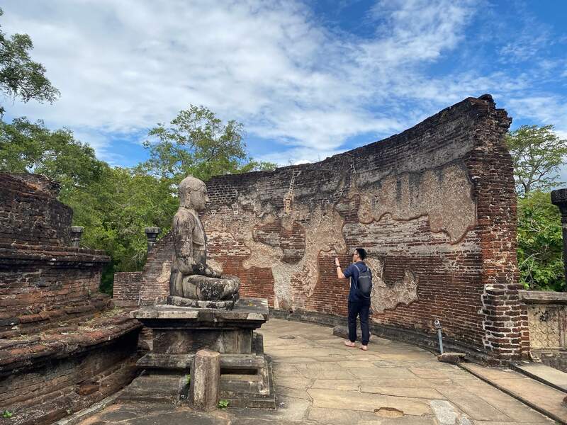 Polonnaruwa 四方院 高牆