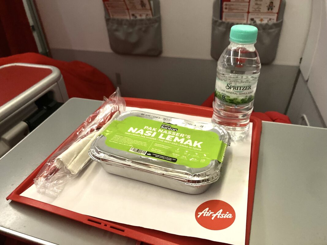 Airasia飛機餐