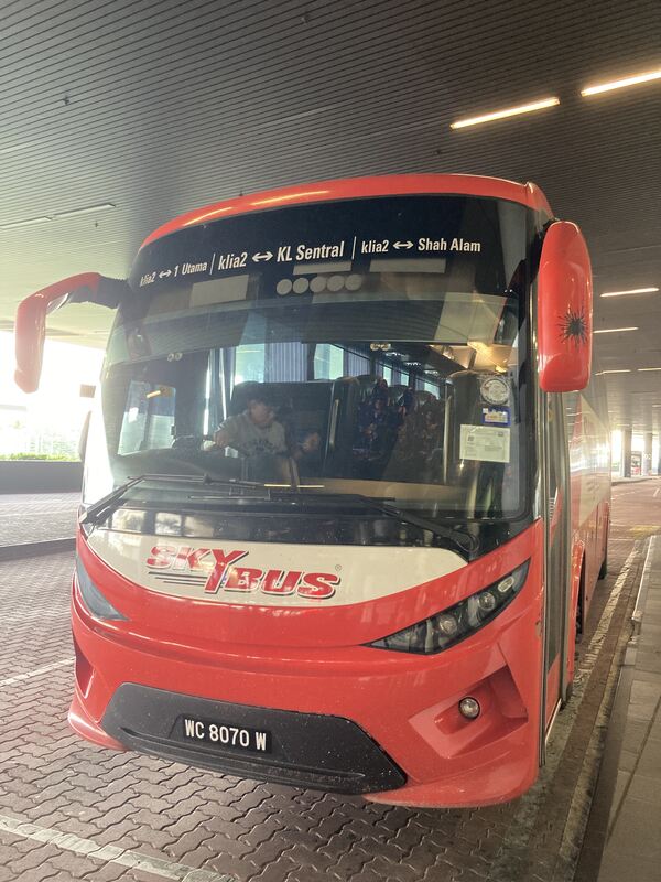 吉隆坡Klia2機場出發至KL Sentral
SKYBUS巴士