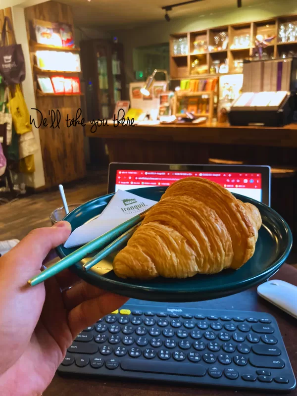 Tranquil Books & Coffee可頌